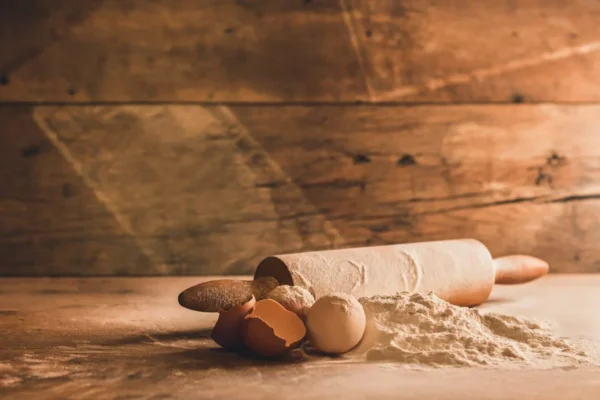 Diós kalács recept kelt tésztából: A tészta összeállítása
